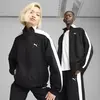 Puma T7 Oversized Track Jacket Siyah Erkek Fermuarlı Ceket