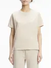 Calvin Klein MICRO LOGO T-SHIRT Kadın Krem T-Shirt