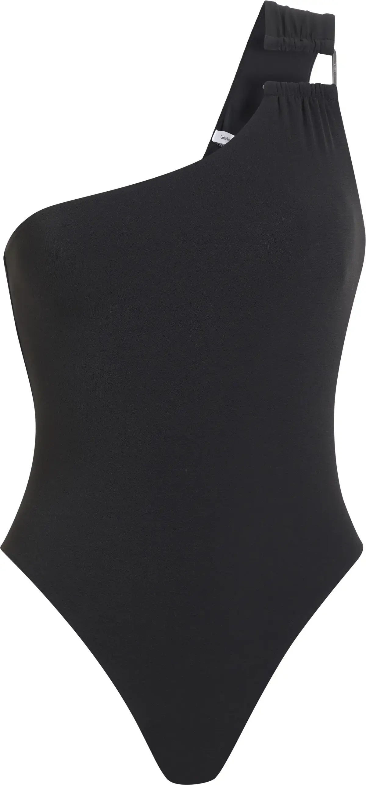 Calvin Klein ONE SHOULDER ONE PIE, BEH Siyah Kadın Mayo