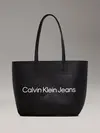 Calvin Klein SHOPPER29 Kadın Siyah Omuz Çanta