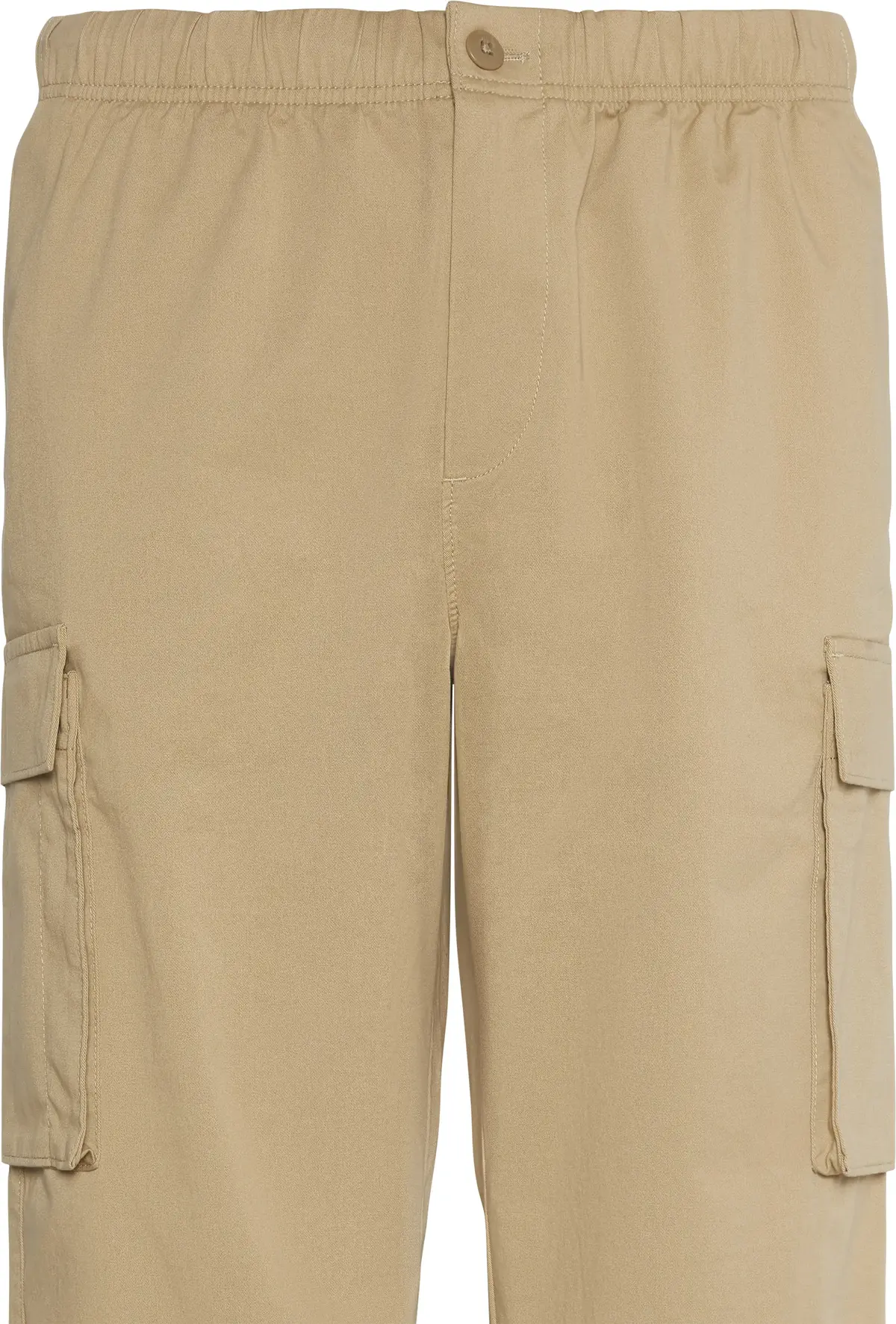 Calvin Klein RLXD STRAIGHT COMFORT COTTON CAR Erkek Kahverengi Kargo Pantolon