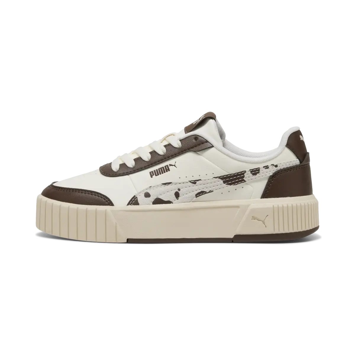 Puma Carina Mia WILD Kahverengi Kadın Spor Ayakkabı & Sneaker