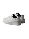 Calvin Klein VULC FLATF LACEUP NY, 01W Bej Kadın Spor Ayakkabı