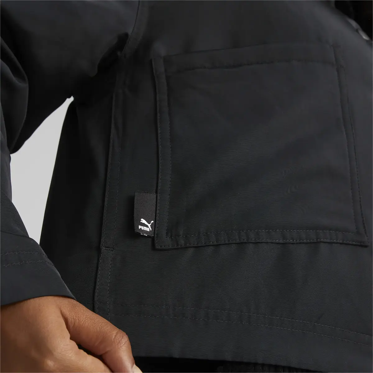 Puma Downtown Padded Coach Jacket Siyah Kadın Ceket