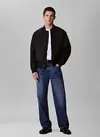 Calvin Klein LS JEANS HERO BOMBER Siyah Erkek Ceket
