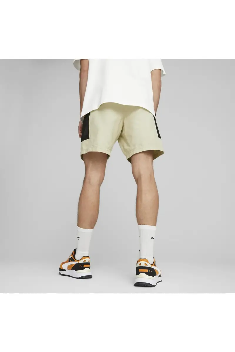 Puma DOWNTOWN Cargo Shorts 8" WV Bej Erkek Şort