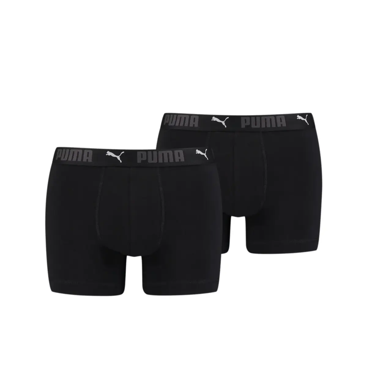 Puma PUMA SPORT COTTON BOXER 2P black Siyah Erkek 2'li Boxer