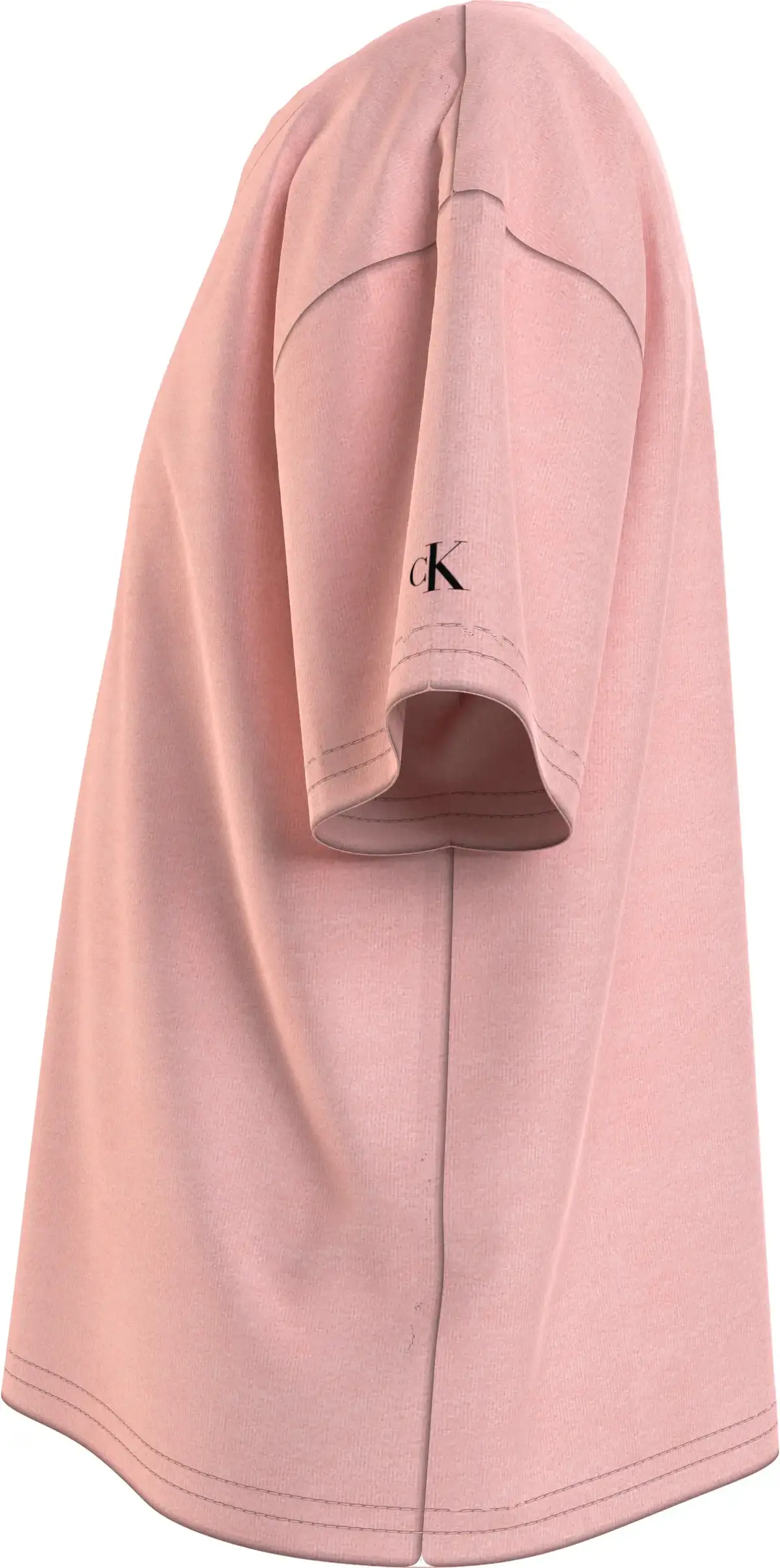 Calvin Klein CKJ LOGO BOXY T-SHIR Kadın Pembe T-Shirt