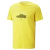 Puma PL Graphic Tee Sarı Erkek/Unisex T-Shirt