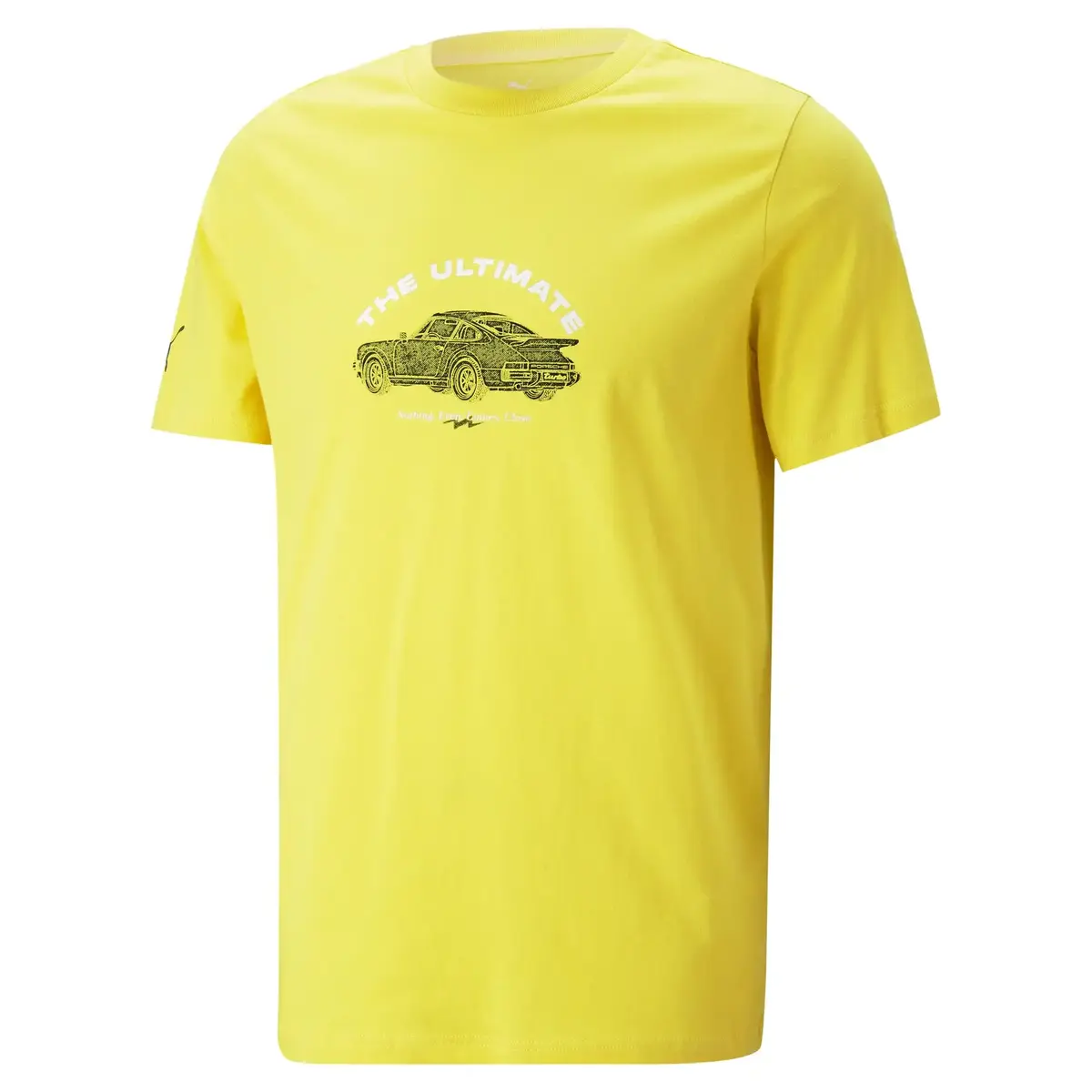 Puma PL Graphic Tee Sarı Erkek/Unisex T-Shirt