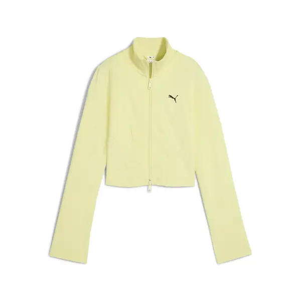 Puma DARE TO Slim Track Jacket Sarı Kadın Ceket