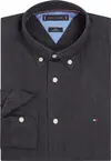 Tommy Hilfiger PIGMENT DYED LI SOLI, BDS Siyah Erkek Gömlek
