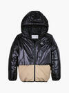 Calvin Klein SHINY MAT MIX PUFFER Erkek Siyah Şişme Mont