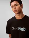 Calvin Klein SS 20S EU CALVIN CUR Siyah Erkek Tişört