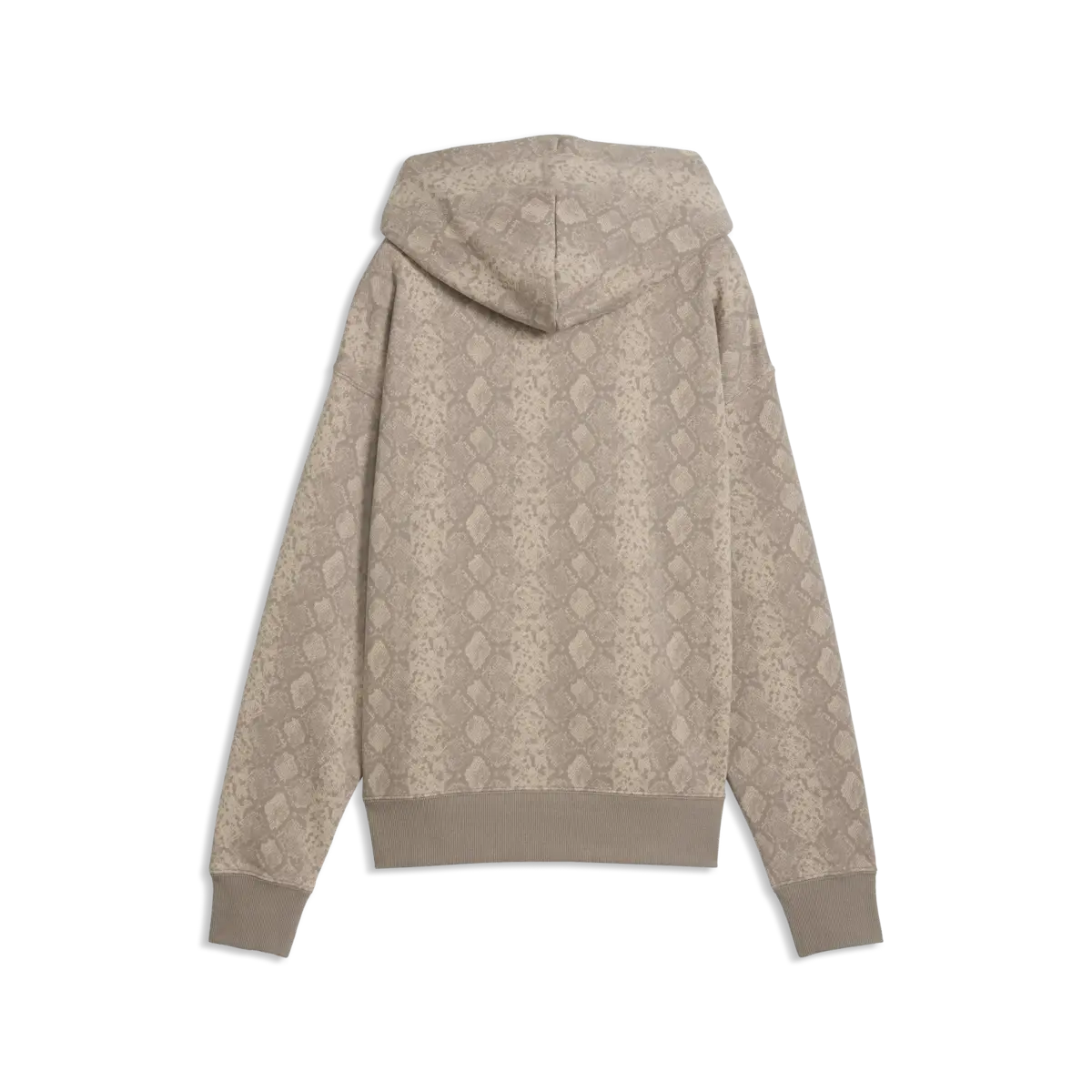 PUMA SNAKE PACK Relaxed Hoodie Bej Kadın Sweatshirt