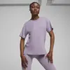 Puma CLOUDSPUN TEE - REG Mor Kadın T-Shirt
