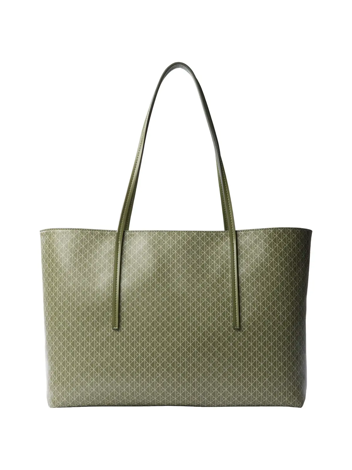 Calvin Klein EMBLEM AOP TOTE Yeşil Tote Çanta