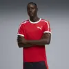 PUMA T7 Ringer Tee Kırmızı Erkek T-Shirt