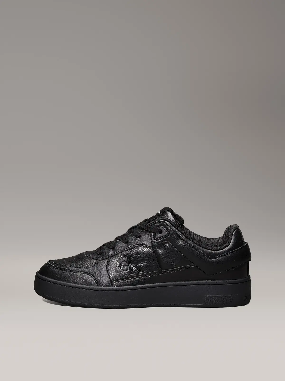 Calvin Klein BASKET CUP LOW LACEU, 0GJ Siyah Erkek Spor Ayakkabı & Sneaker