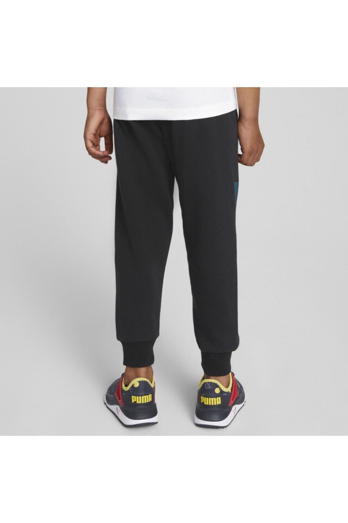 Puma X Sw Sweatpants Tr Cl Siyah Erkek Çocuk Eşofman Altı