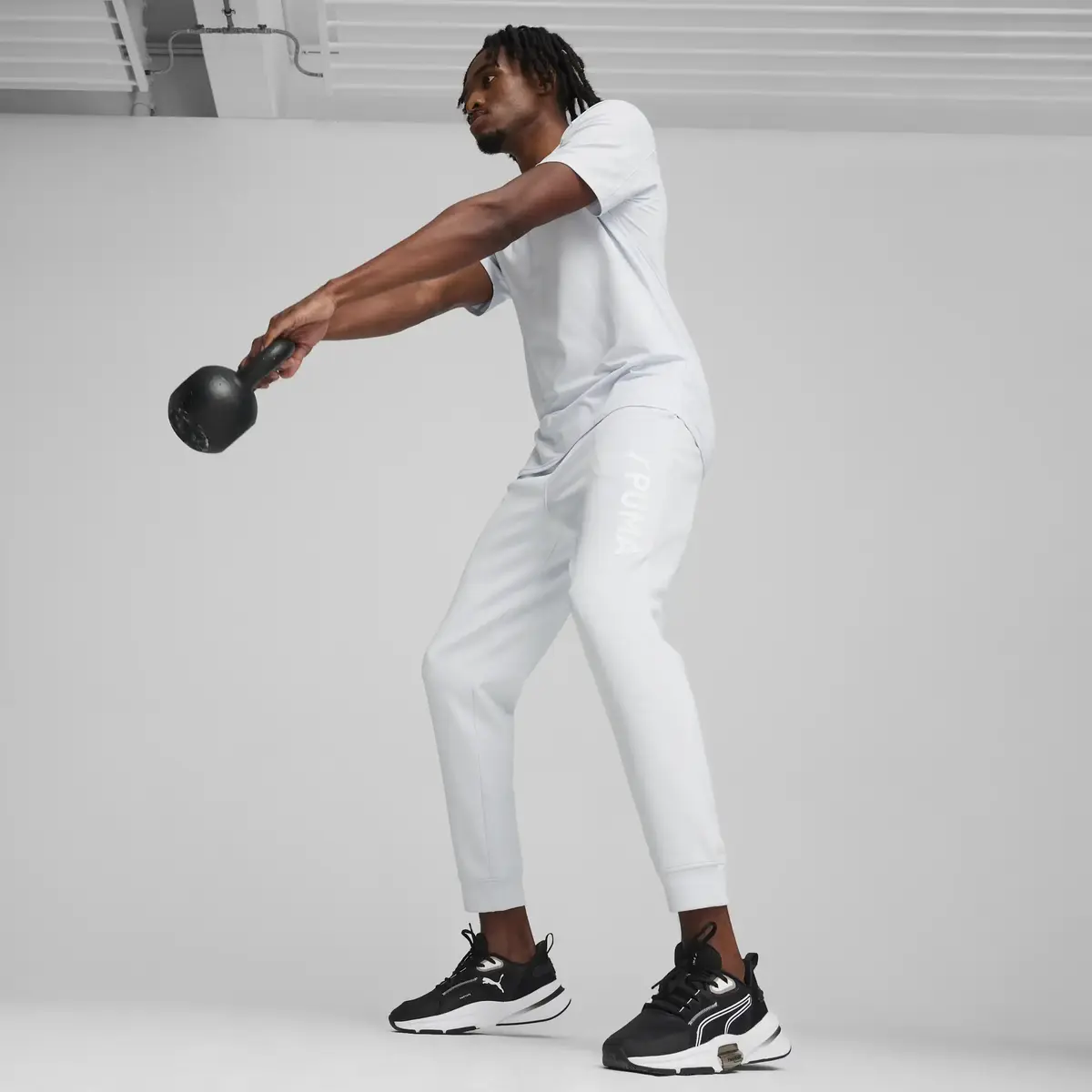 Puma Cloudspun Engineered for Strength Tee Gri Erkek T-Shirt