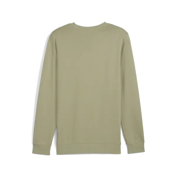 Puma ESS ELEVATED Crew Yeşil Erkek Sweatshirt