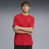 Puma ESS ELEVATED Relaxed Tee Kırmızı Erkek T-Shirt & Polo