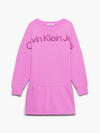 Calvin Klein HERO LOGO HWK DRESS Kadın Pembe Elbise