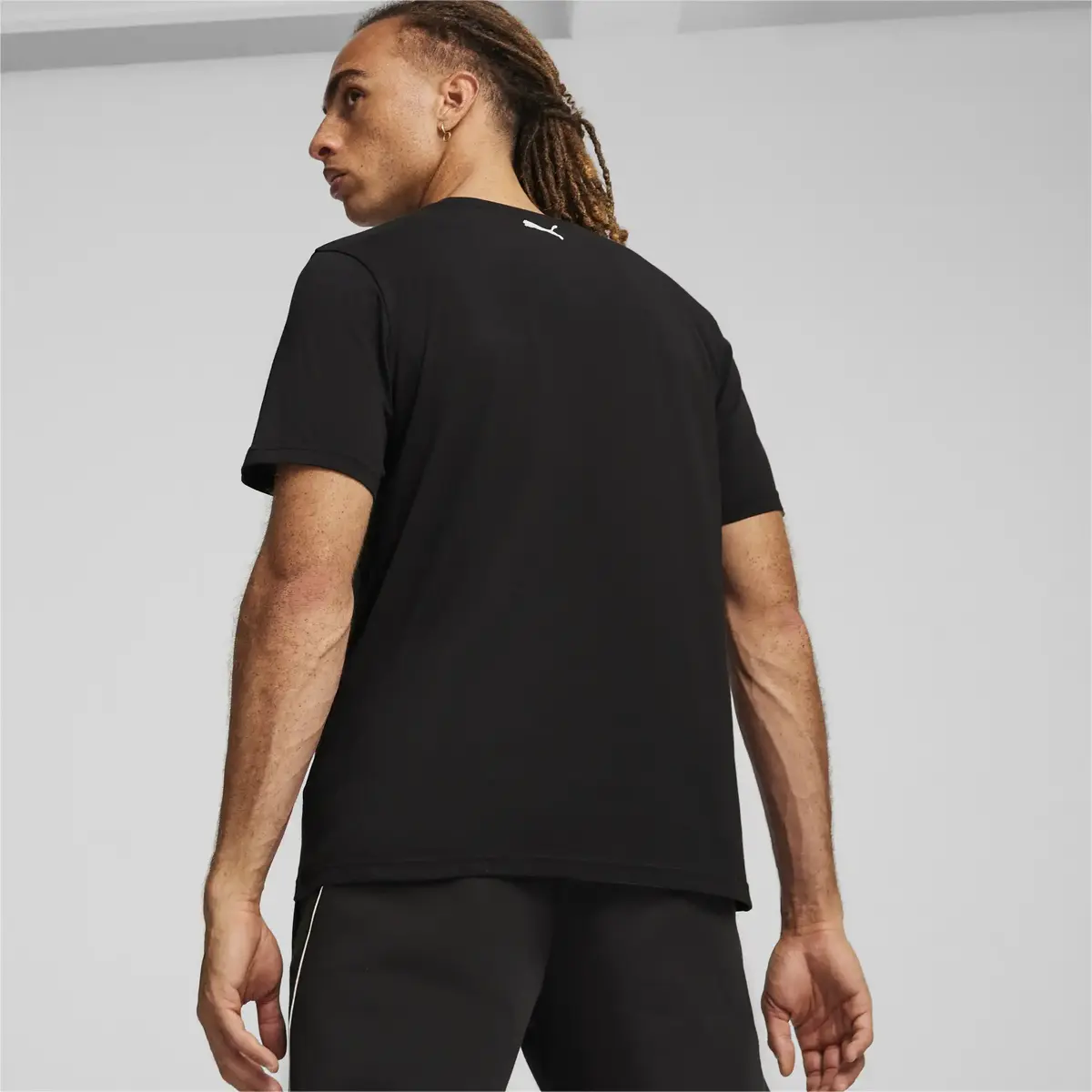 Puma Ferrari Race Big Shld T Clrd Siyah Erkek Tişört