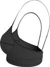 Calvin Klein DEMI BRALETTE Kadın Siyah Bikini Üstü