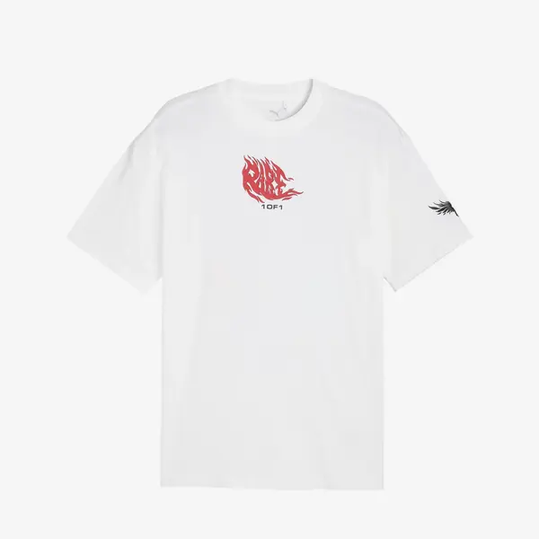 Puma Melo Phoenix Tee II Beyaz Erkek T-Shirt