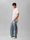Calvin Klein SS 30S JERSEY EASY Beyaz Erkek Tişört