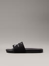 Calvin Klein SLIDE MONOGRAM CO Erkek Siyah Terlik
