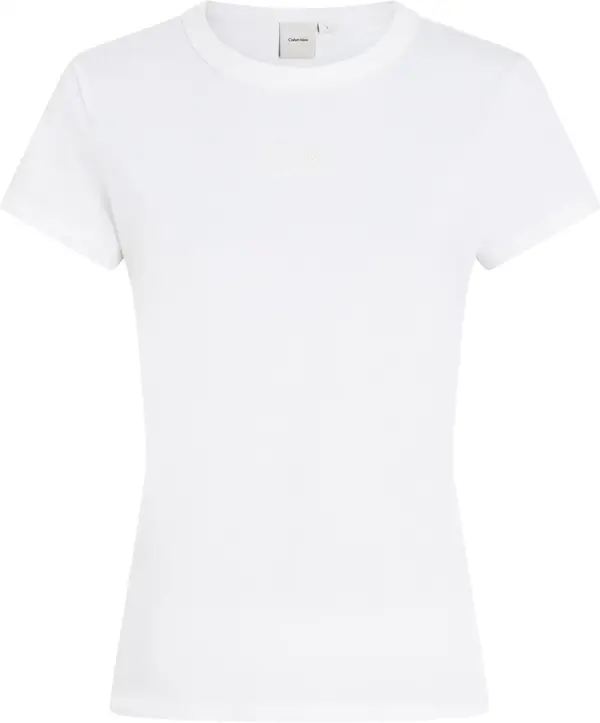 Calvin Klein Beyaz Kadın T-Shirt & Polo