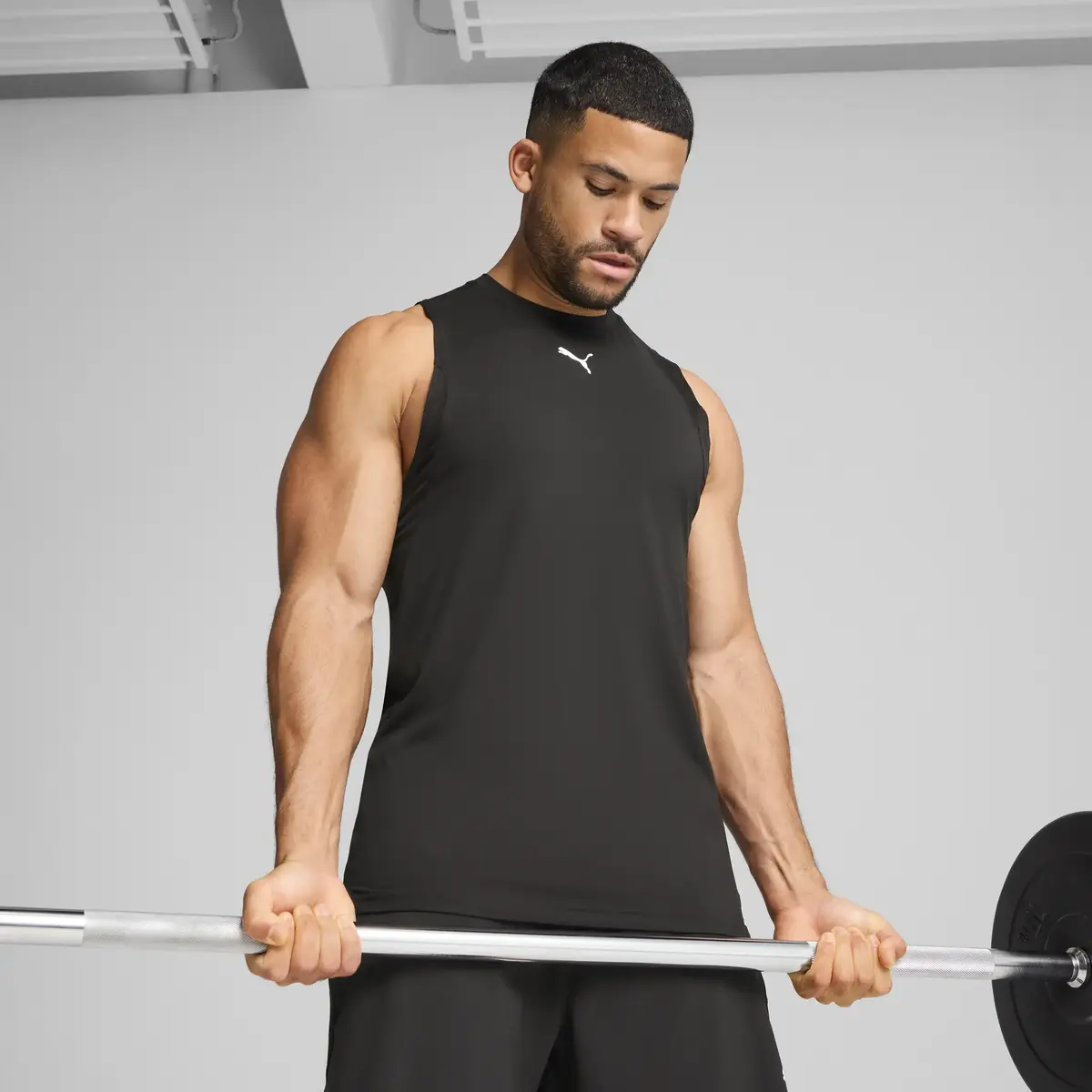 Puma CLOUDSPUN SOFT BRTHBL TANK Siyah Kadın Atlet