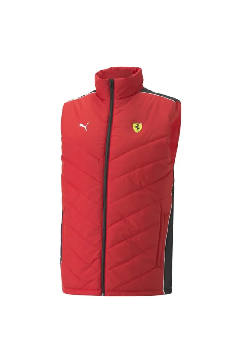 Puma Ferrari Race Padded Vest Kırmızı Erkek Şişme Yelek