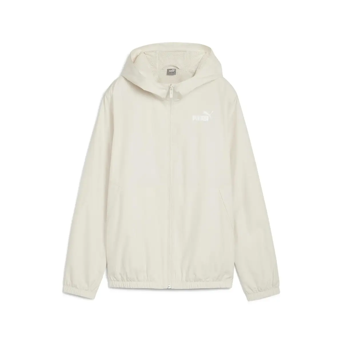 Puma ESS Solid Windbreaker Kırık Beyaz Kadın Ceket