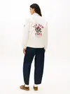 Tommy Hilfiger TJW GRAPHIC CHORE JA, YBH Beyaz Kadın Kot Ceket