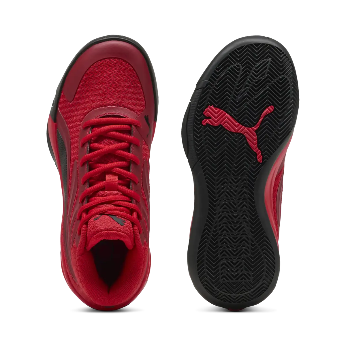Puma Court Pro JR Kırmızı Çocuk Spor Ayakkabı