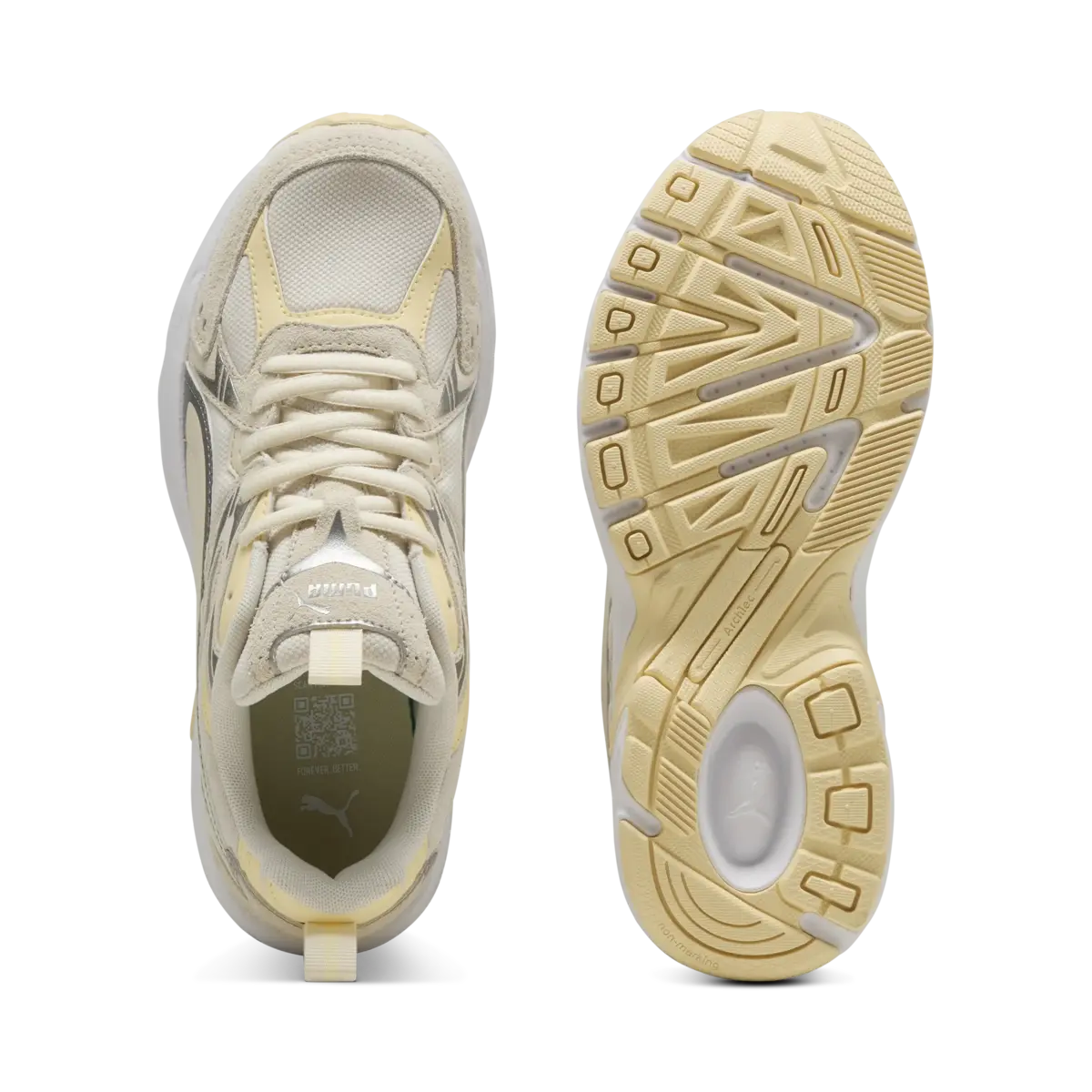 PUMA Milenio Tech Suede Bej Kadın Günlük Spor Ayakkabı