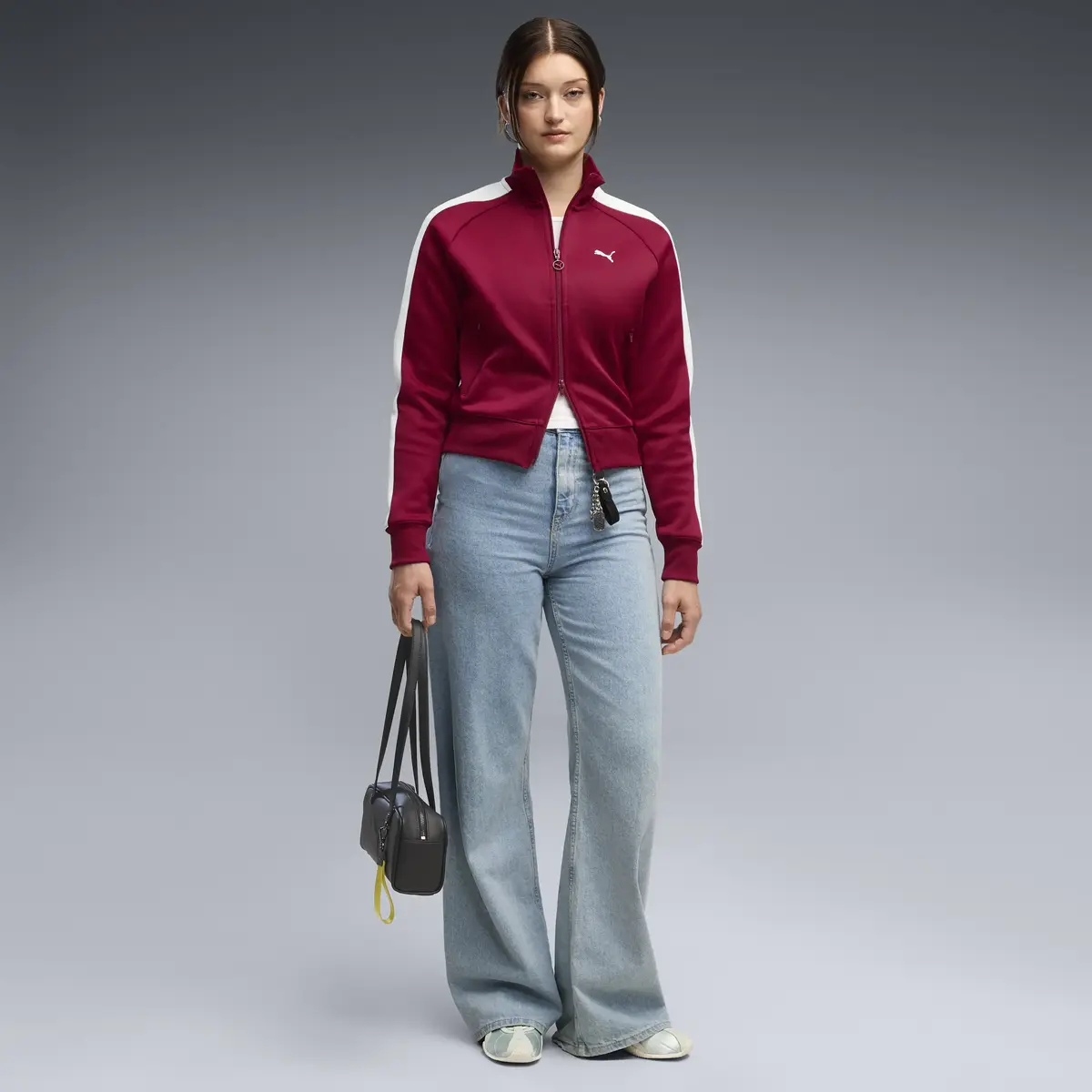 Puma T7 Jacket Kırmızı Kadın Ceket
