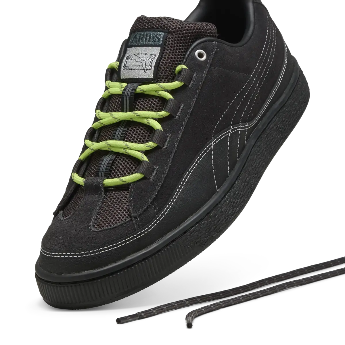 Puma Suede HP ARIES ARISE Siyah Erkek Spor Ayakkabı & Sneaker