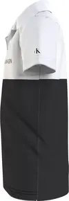 Calvin Klein CLR BLOCK LOGO POLO Erkek Siyah Polo T-Shirt