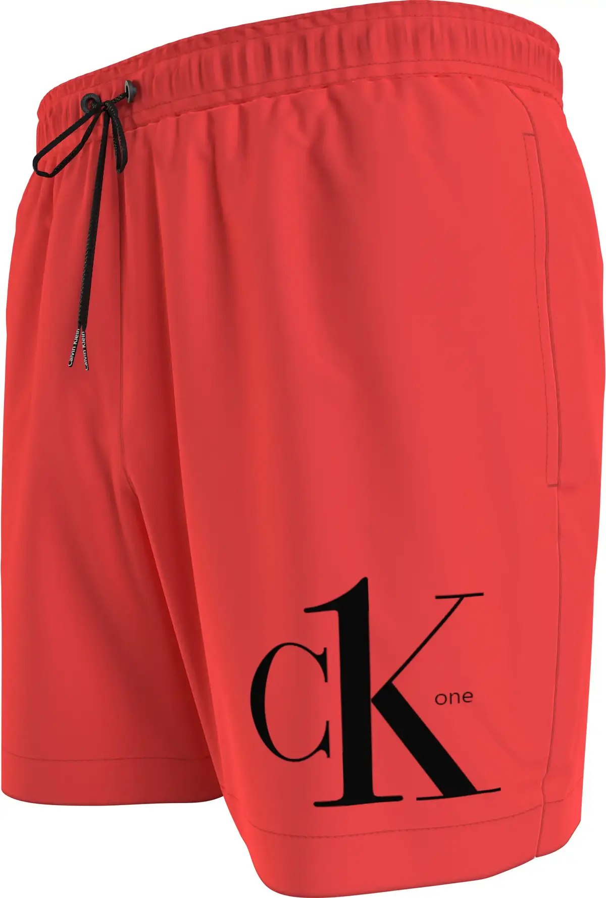 Calvin Klein MEDIUM DRAWSTRING Erkek Kırmızı Deniz Şortu