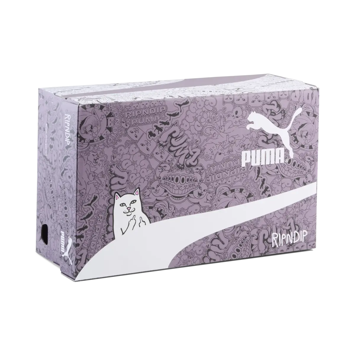 Puma Suede XL RIPNDIP Mor Erkek Günlük Spor Ayakkabı