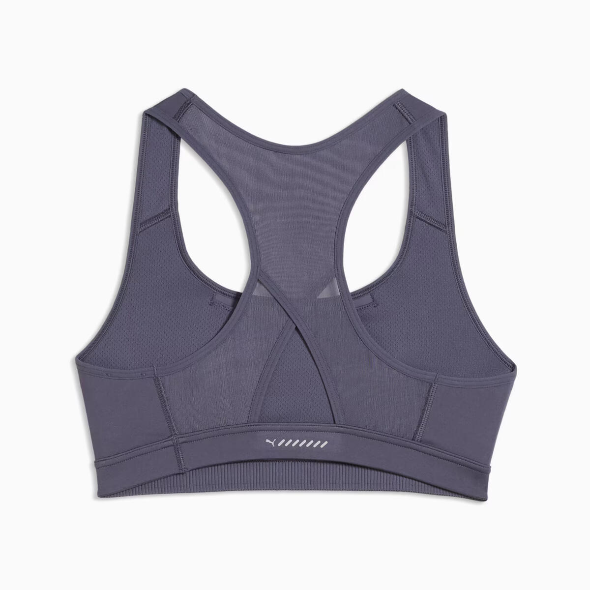 Puma 4KEEPS RUN BRA - MID Gri Kadın Sporcu Sütyeni