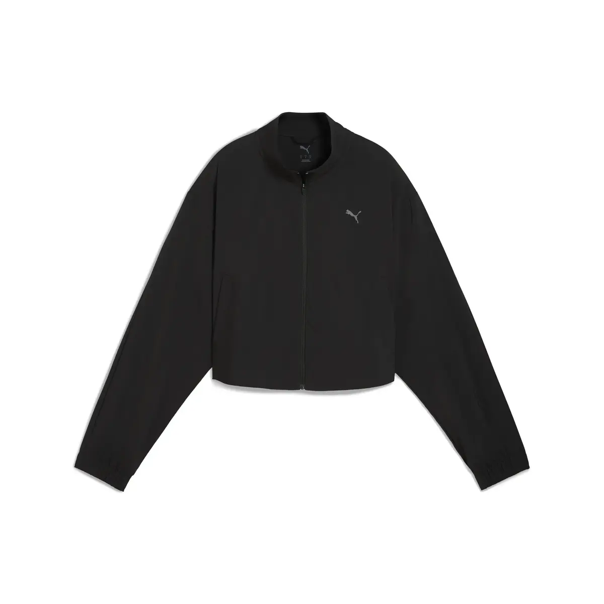 Puma W FASHION JACKET Siyah Kadın Fermuarlı Ceket
