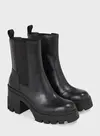 Calvin Klein CHUNKY HEELED CHELSE Kadın Siyah Bot