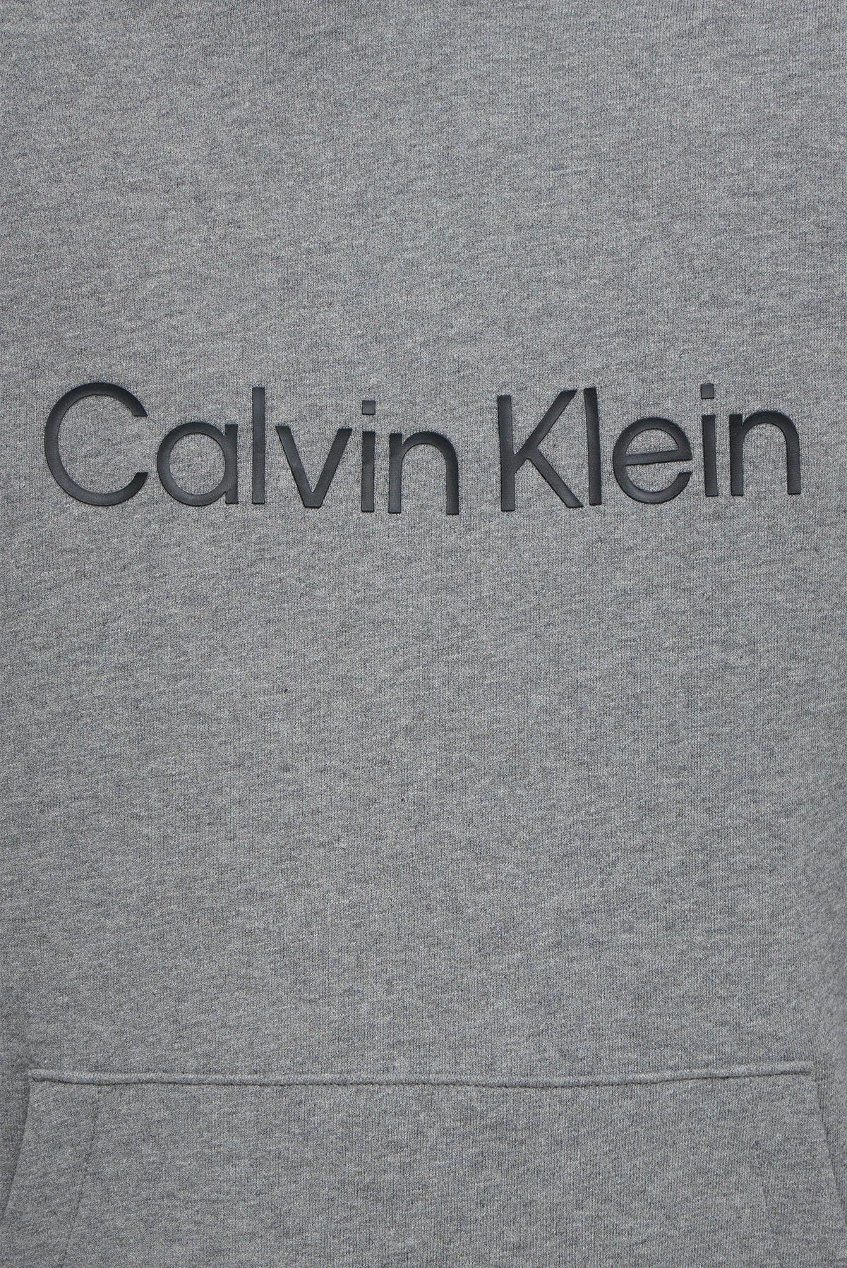 Calvin Klein LS EU STD LOGO 350TE, P7E Erkek Gri Sweatshirt