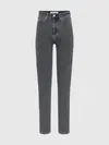 Calvin Klein CKJ 010 HIGH RISE SK Kadın Antrasit Kot Pantolon
